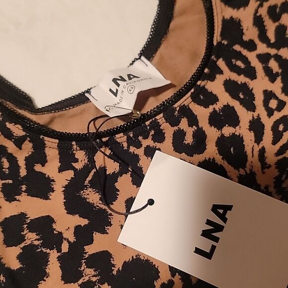 LNA Leopard Print Iona Bra - Picture 6 of 15